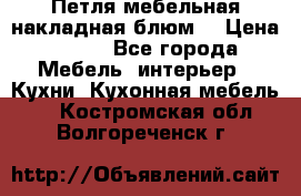 Петля мебельная накладная блюм  › Цена ­ 100 - Все города Мебель, интерьер » Кухни. Кухонная мебель   . Костромская обл.,Волгореченск г.